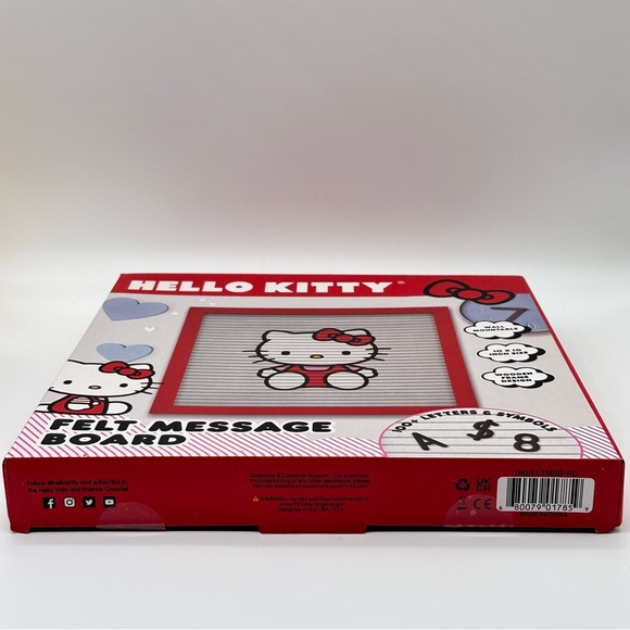 Sanrio Hello Kitty Wood Frame Felt Message Board - Picture 5 of 5